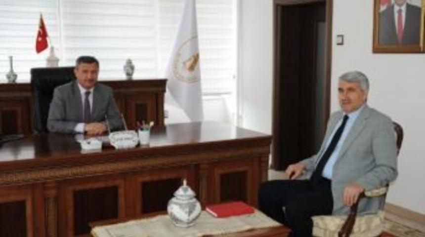Başkan Yılmaz'dan Vali Yılmaz'a Ziyaret