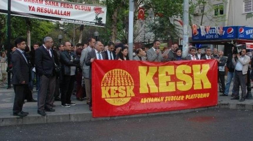 Kesk Ve Eğitim-sen &Uuml;yeleri Maaş Bordrosu Yaktı