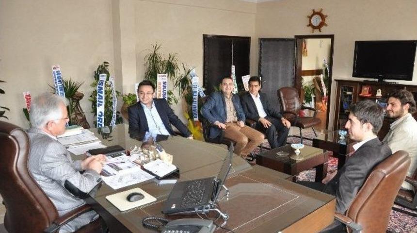 Ak Parti Gen&ccedil;lik Kollarından Başkan Cingil&rsquo;e Ziyaret