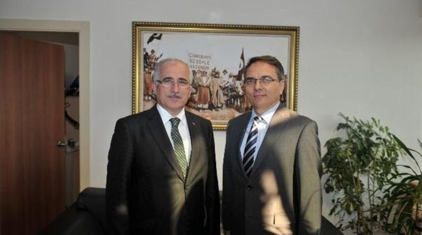 Vali Tuna Esgaz&rsquo;ı Ziyaret Etti