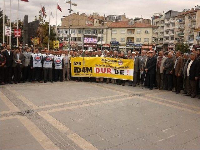 Mısır'daki İdam Kararı Develi'de Protesto Edildi