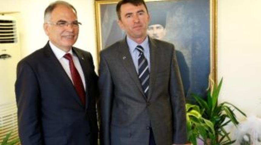 Başkan Bakıcı İle Dekan Akko&ccedil; Birarada