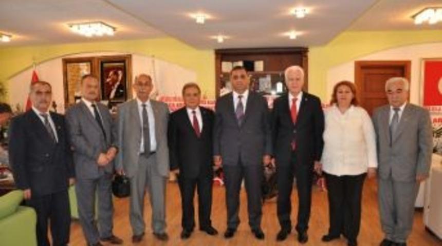 Başkan Can&rsquo;a Ziyaretler Devam Ediyor