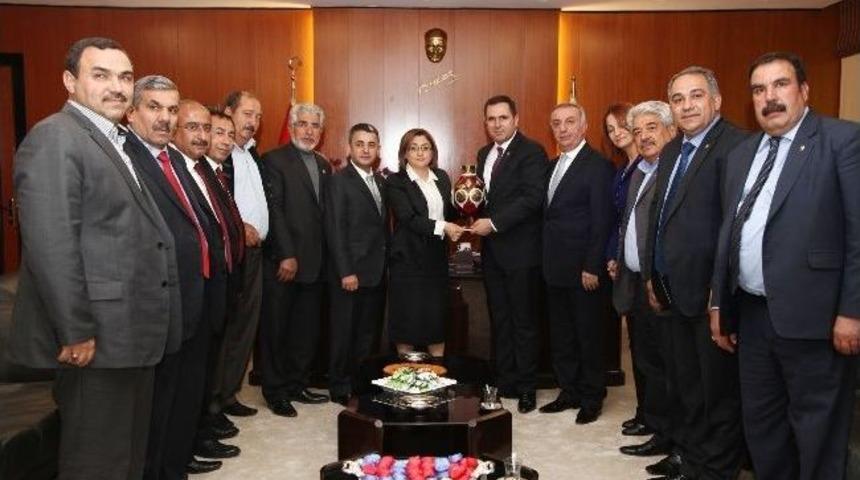 Gtb'den, Belediye Başkanlarına Hayırlı Olsun Ziyareti
