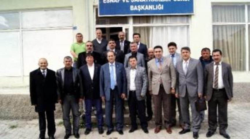 Sesob Başkanı K&ouml;ksal, Gemerek İl&ccedil;esinde Ziyaretlerde Bulundu