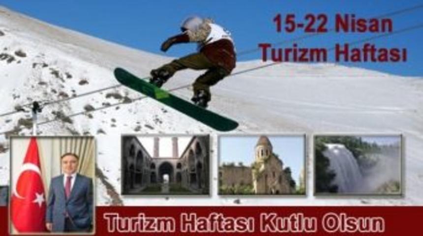 Vali Altıparmak&rsquo;tan Turizm Haftası Mesajı