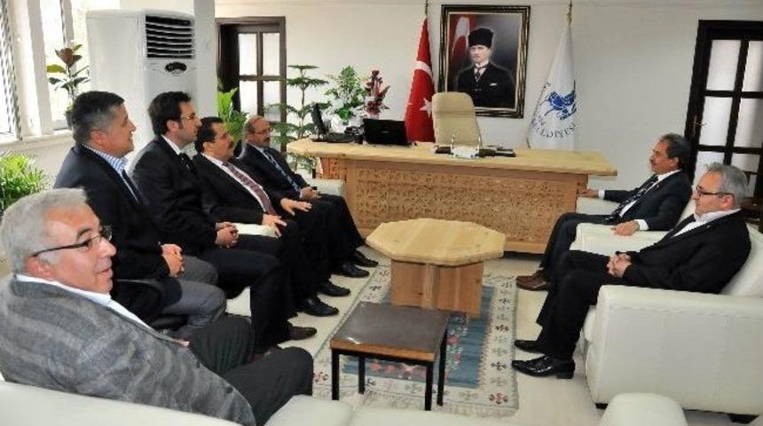 Sorgun&rsquo;dan Başkan Akkaya&rsquo;ya Ziyaret