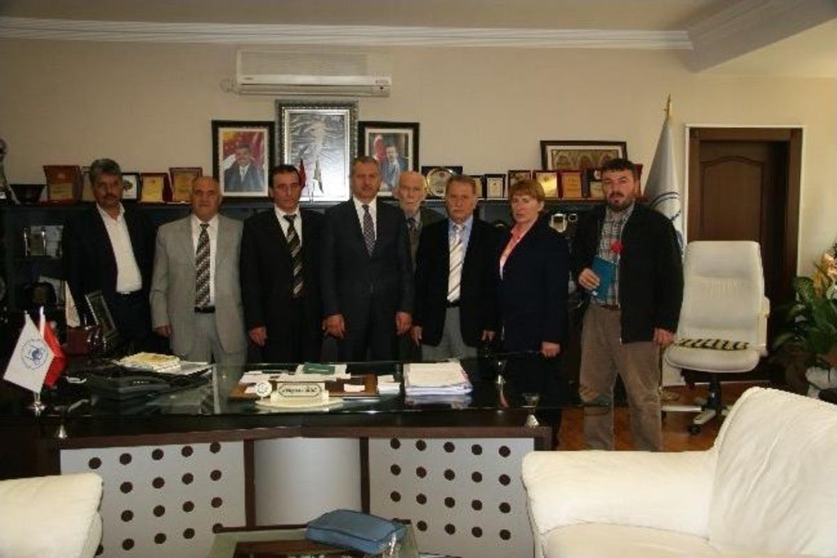 Başkan Dişli&rsquo;ye Ziyaret&ccedil;i Akını