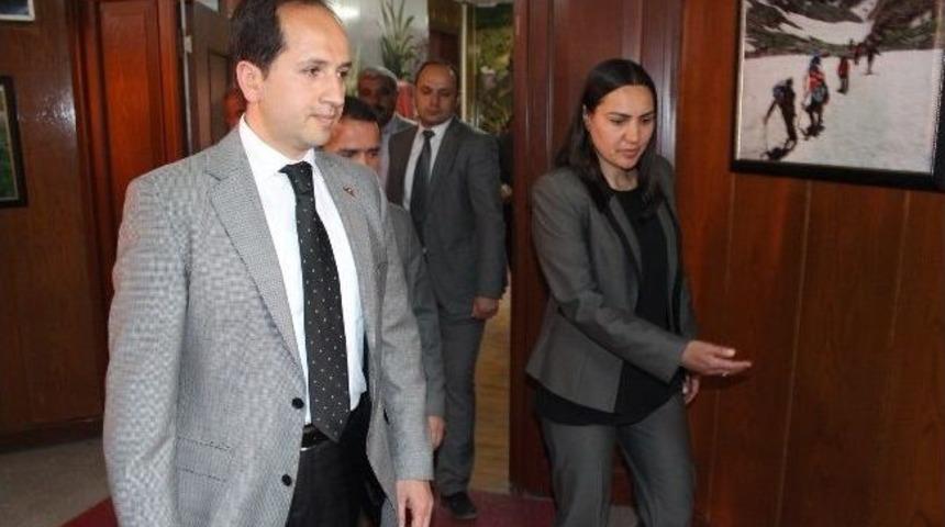 Vali Kalkan&rsquo;dan Bdp&rsquo;li Hatipoğlu&rsquo;na Ziyaret