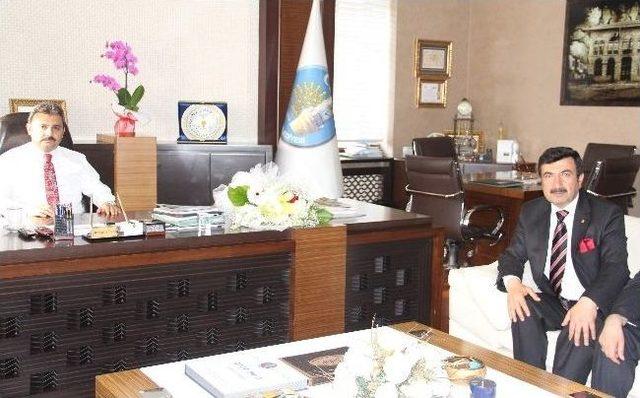 Borsa’dan Başkan Külcü’ye Hayırlı Olsun Ziyareti 1