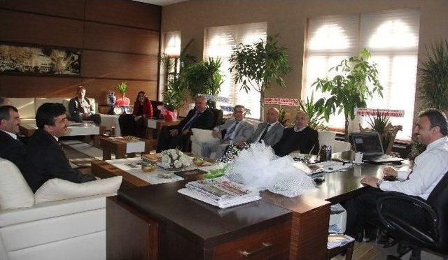 Borsa’dan Başkan Külcü’ye Hayırlı Olsun Ziyareti 2