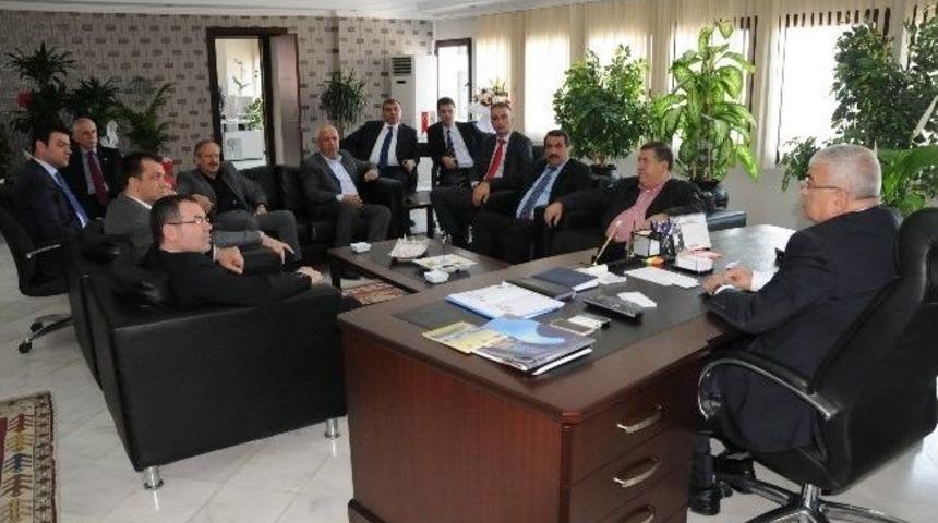 &Ccedil;orlu Tso'dan Baysan'a Tebrik Ziyareti