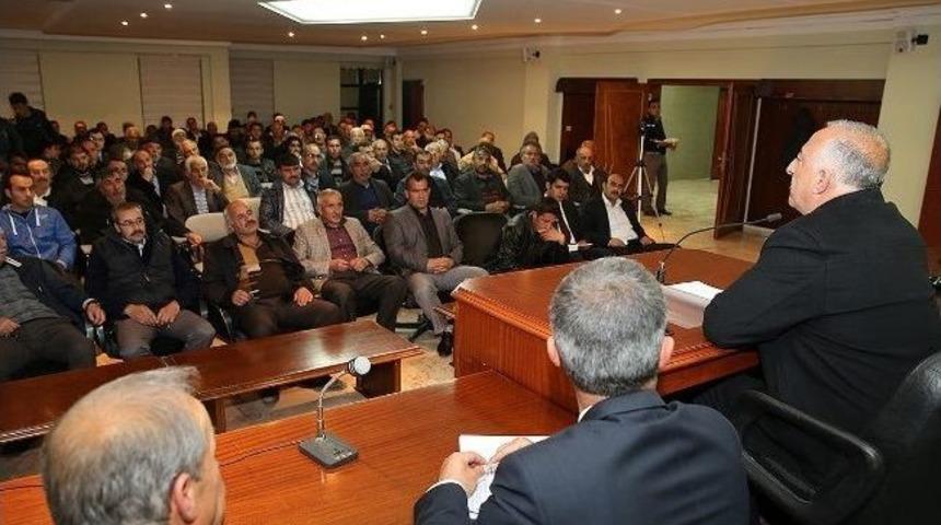 &Uuml;z&uuml;ml&uuml; Belediyesi Halk Meclisi Toplantısı Yapıldı