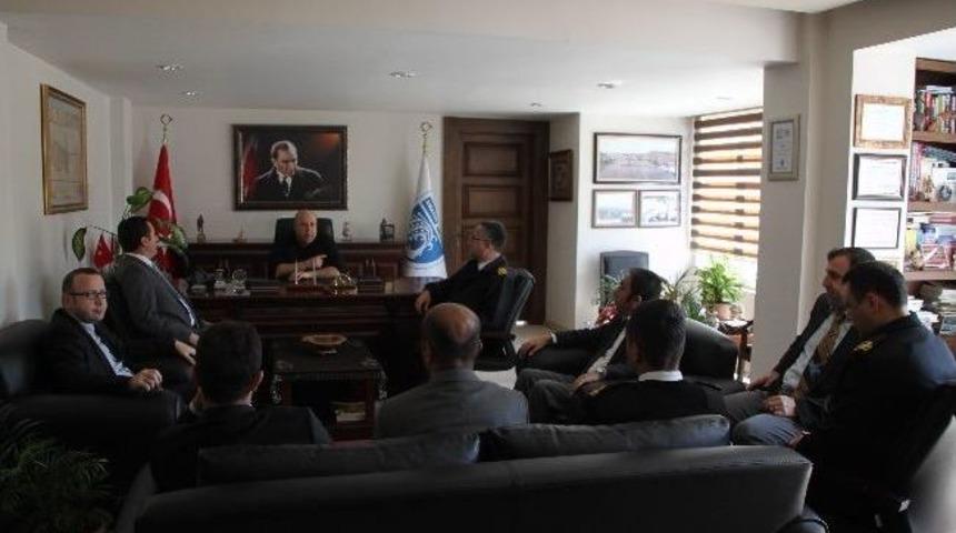 Başkan Timur&rsquo;a Protokol Ziyareti