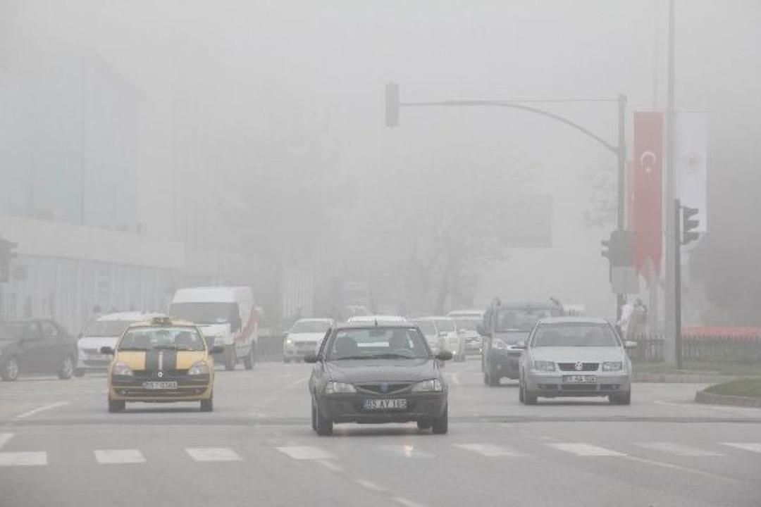 Samsun&rsquo;da Yoğun Sis