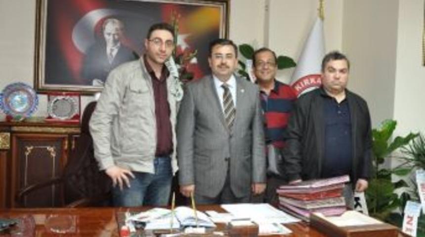 Kırkağa&ccedil; Basını Başkan Ged&uuml;z'&uuml; Tebrik Etti