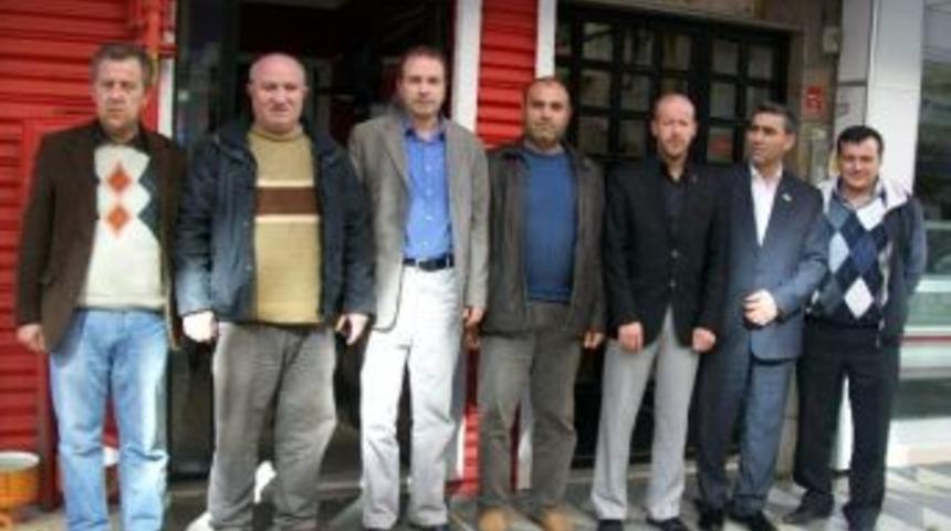 &Uuml;lk&uuml;c&uuml; İş&ccedil;iler Derneği'nden Esnaf Ziyareti