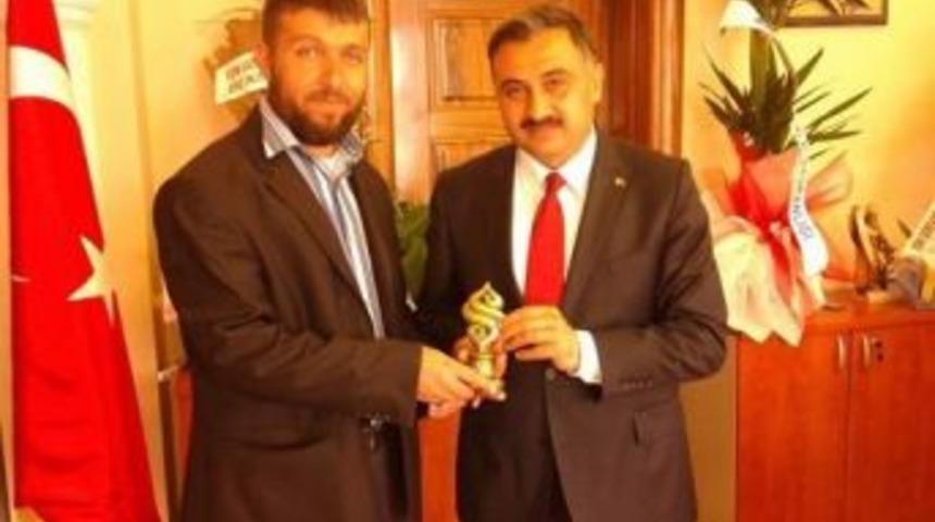 Develi Belediye Başkanı Mehmet Cabbar'a Sultan Sazlığı Atlı Spor Kul&uuml;b&uuml;'nden Ziyaret