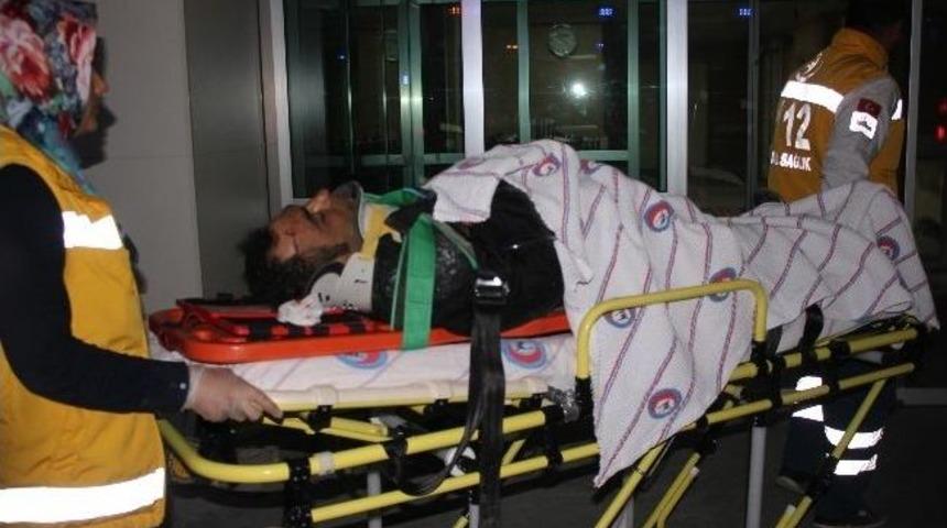 İnşaata &Ccedil;ıkan Şahıs Asans&ouml;r Boşluğuna D&uuml;şt&uuml;