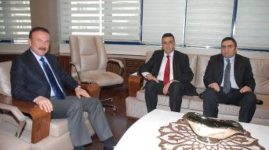 Kaymakamlar&rsquo;dan Başkan Doğan&rsquo;a Tebrik Ziyareti