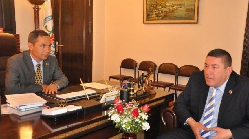 Alaplı Belediye Başkanı Tekin&rsquo;den Uysal&rsquo;a Ziyaret