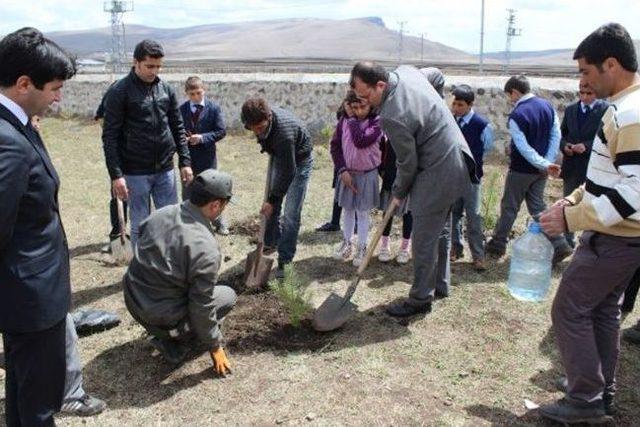 Selim’de 120 Fidan Toprakla Buluştu