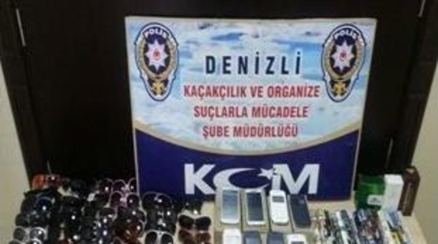 Denizli&rsquo;de Ka&ccedil;ak Sigara Operasyonu