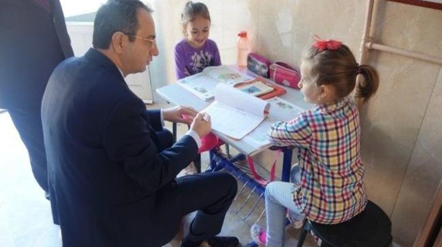 Kaymakam Metin Kubilay Fevzipaşa İlk&ouml;ğretim Okulu&rsquo;nu Denetledi