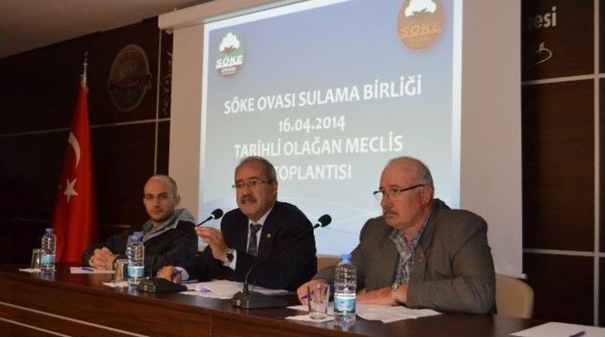 S&ouml;ke Ovası Sulama Birliği Meclis Toplantısı Yapıldı