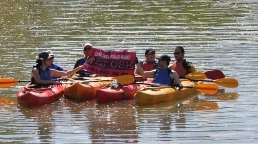 Meri&ccedil; Nehri&rsquo;nde Kano Ve Kayak Etkinliği