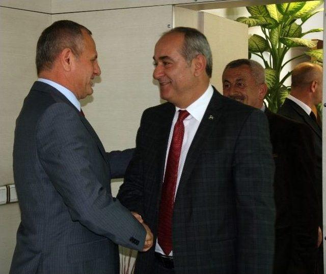 Mhp’den Başkan Mehmet Keleş’e Hayırlı Olsun Ziyareti 1