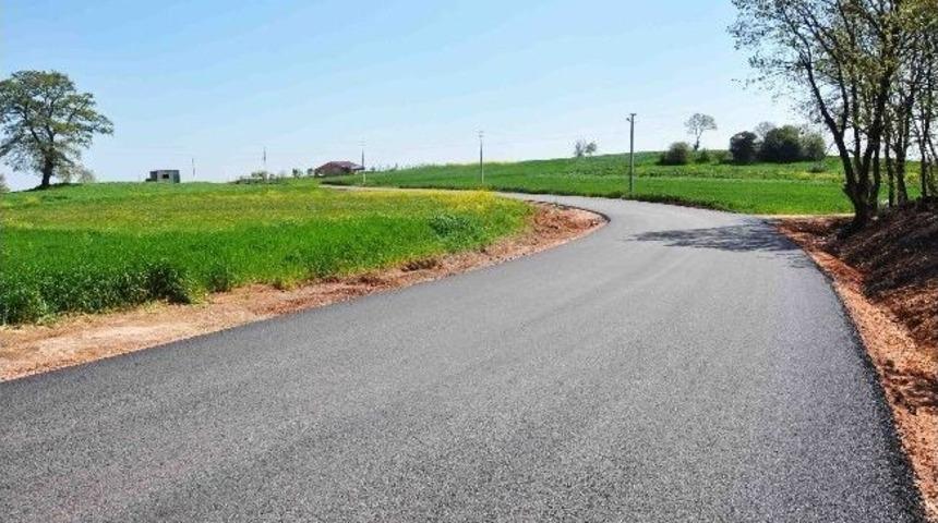 Kıncıllı- Kurtyeri K&ouml;yleri Asfaltlandı