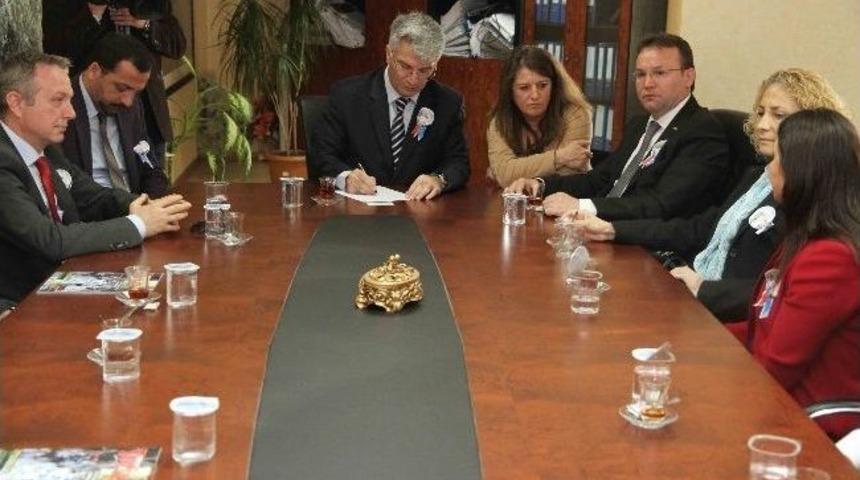 Başkan Vekili &Ouml;zak&rsquo;a Turizm Haftası Ziyareti