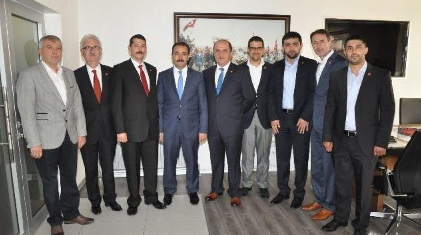 T&uuml;msiad&rsquo;tan Başkan Nurullah Cahan&rsquo;a Ziyaret