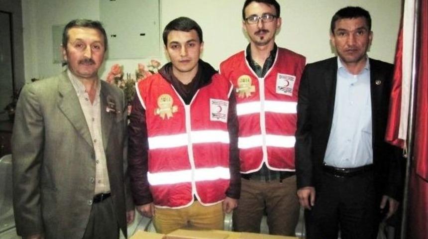 Hisarcık&rsquo;ta Kızılay'dan Lokum Dağıtımı Etkinliği