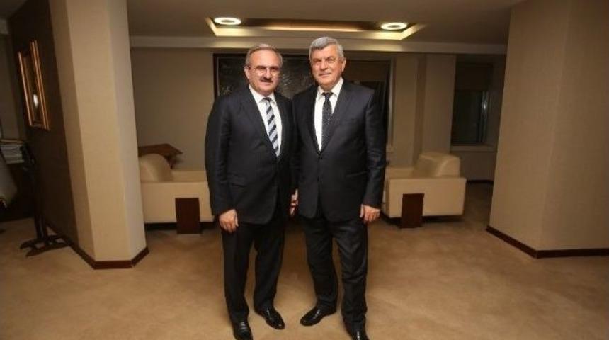 Vali Karaloğlu'ndan Başkan Karaosmanoğlu'na Ziyaret