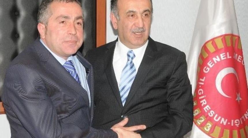 Giresun İl Genel Meclisinde Devir Teslim