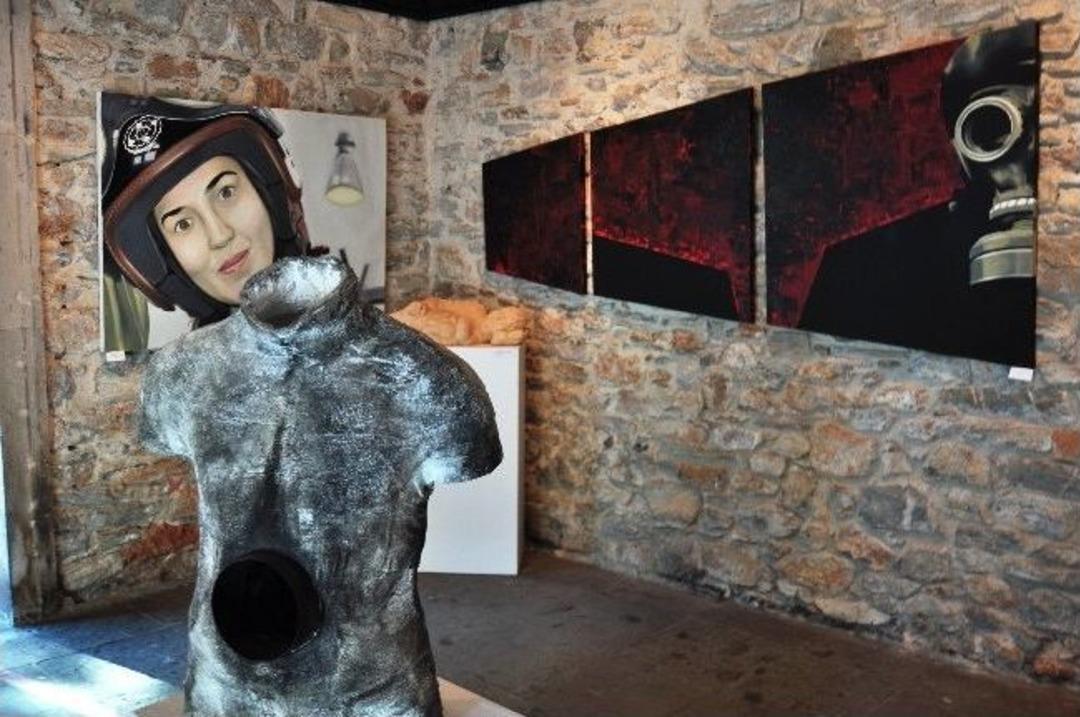 &Ouml;ğrencilerden İlgin&ccedil; Sergi