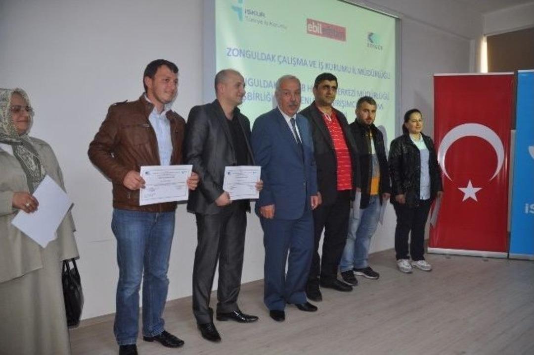 İş-kur&rsquo;da &ldquo;girişimcilik Eğitimi Sertifikaları Verildi