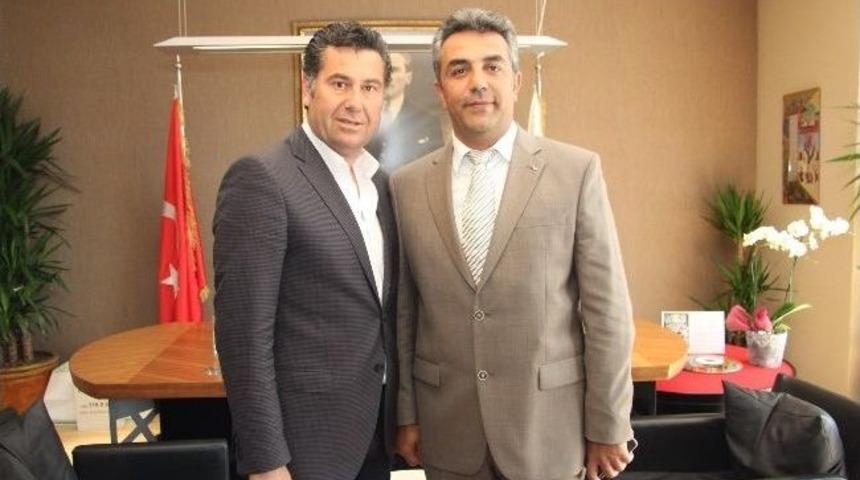 Bodrum Emniyet M&uuml;d&uuml;r&uuml; Akg&uuml;n&rsquo;den Başkan Kocadon&rsquo;a Veda Ziyareti