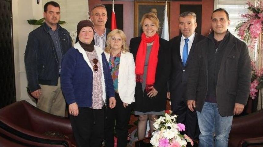 Sibel Uyar&rsquo;a Tebrik Ziyaretleri Devam Ediyor