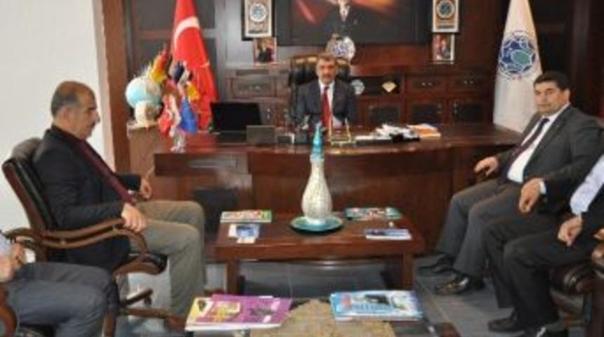 M&uuml;siad Başkanı Balin, Başkan G&uuml;rkan'ı Ziyaret Etti