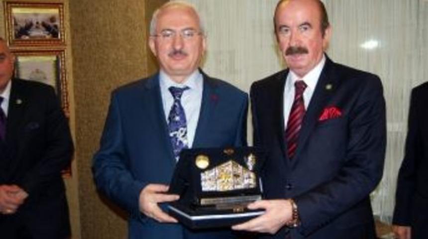 Vali Barut&rsquo;tan, Esnaf Kredi Ve Kefalet Kooperatifine Ziyaret