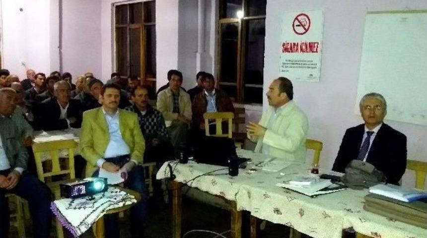 K&ouml;yl&uuml;lere Ağa&ccedil; Kesme Ve Boylama Eğitimi
