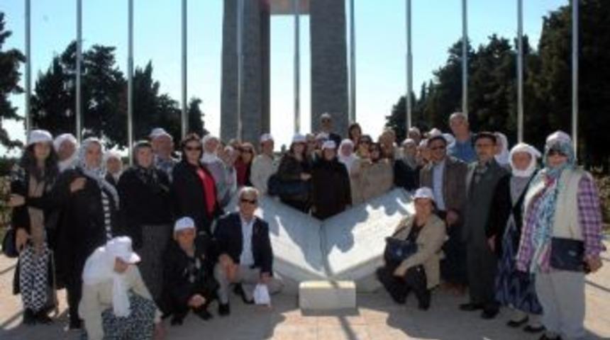 Muğlalı Şehit Aileleri &Ccedil;anakkale&rsquo;de