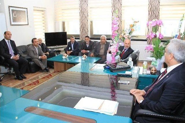 Komşularından Başkana Ziyaret 1