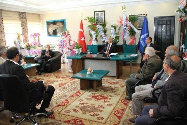 Komşularından Başkana Ziyaret 2