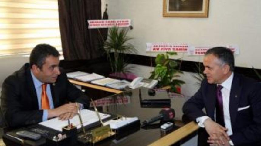 İl Genel Meclisi Başkanı &Ouml;zata&rsquo;ya, Stso&rsquo;dan Ziyaret