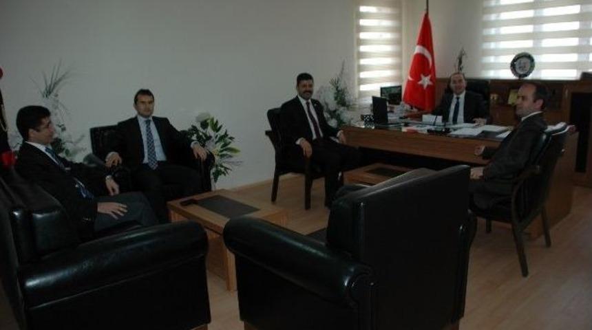 Başkan G&uuml;rsoy&rsquo;a Ziyaretler Devam Ediyor