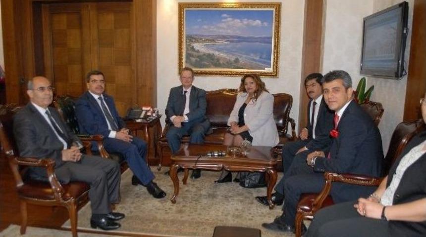 Bel&ccedil;ika'nın Ankara B&uuml;y&uuml;kel&ccedil;isi Trenteseau Burdur&rsquo;da